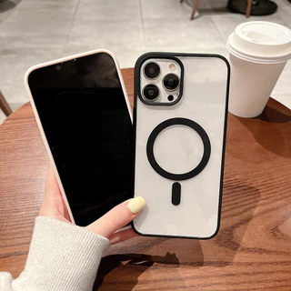 เคสใส for iPhone 17promax 18 12 16 13 14 11 15 17 16 Pro Max เคสไอโฟน XR XS SE 2022 เคสชาร์จไร้สาย เคสโทรศัพท์กันกระแทก