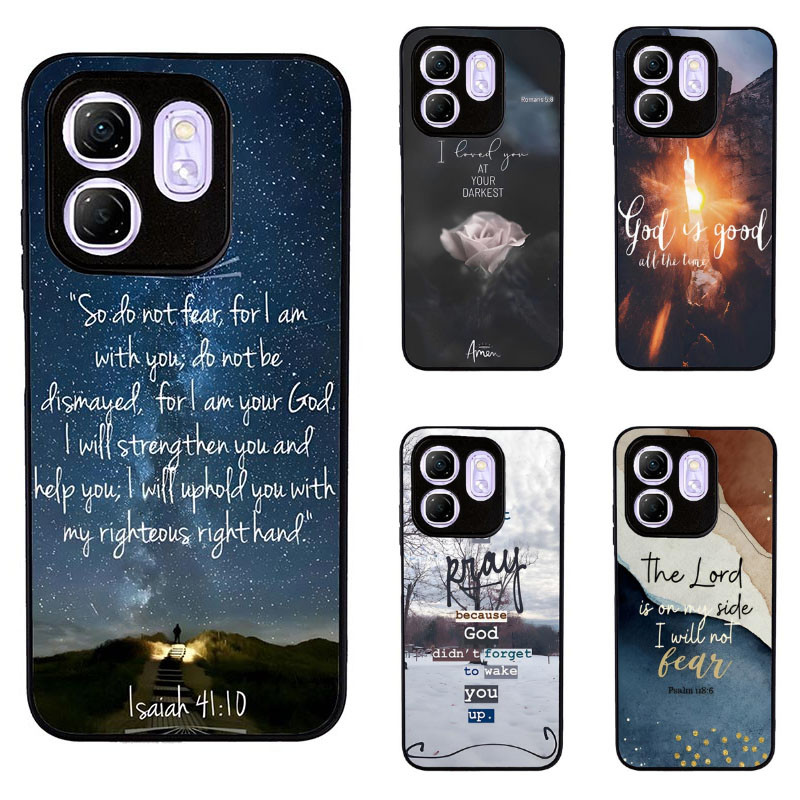 เคสโทรศัพท์สําหรับ Infinix Smart 9 Jesus Christ Bible Verse 2 กันกระแทก