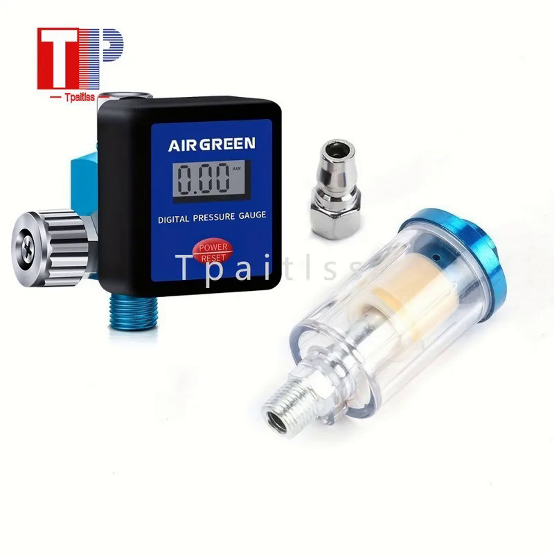 Tpaitlss Tire Pressure Regulator Valve Adjustment Air Pressure Regulator Spray Gun Spray Gun Four Un