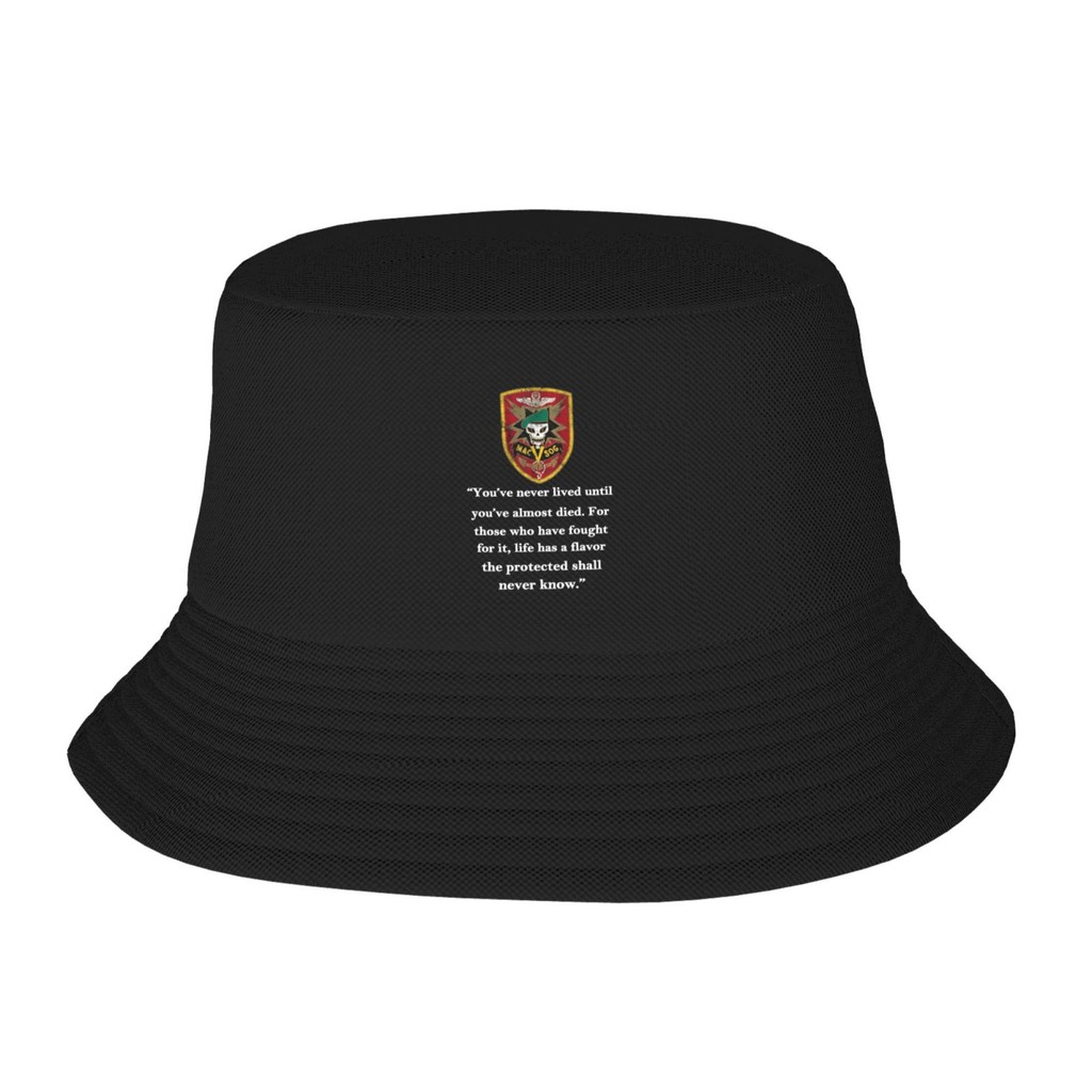 Macv-Sog Army Unit Patch Vietnam Veteran (1) Custom Design Bucket Hat
