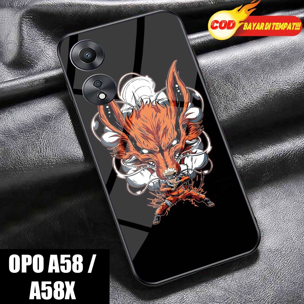 OPPO A58 5G Glossy Case - NRTO - 2D Glossy Hardcase - OPPO A58X - OPO A78 Silicone - OPO A95 Softcas