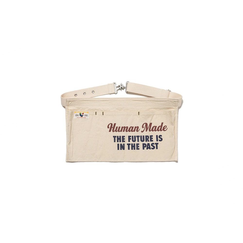 HUMAN MADE Apron Bag White Unused