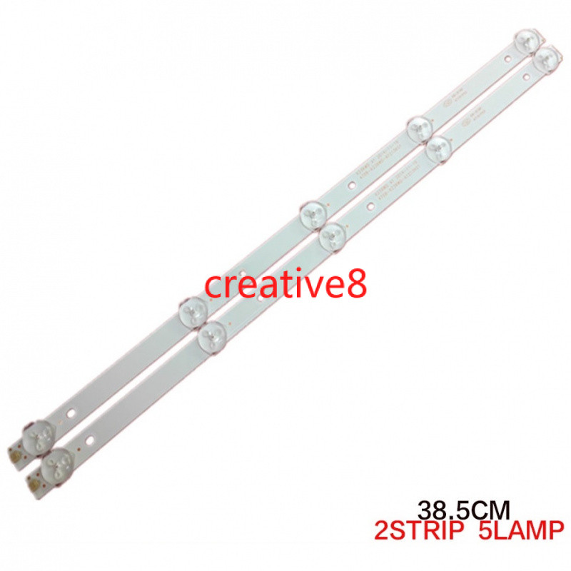 23.6 นิ้ว 2 ชิ้น 24 LED Backlight Strip สําหรับ TV K236WD 4708-K236WD-A1213K01 24J 1000 5-LEDs Mlb 2