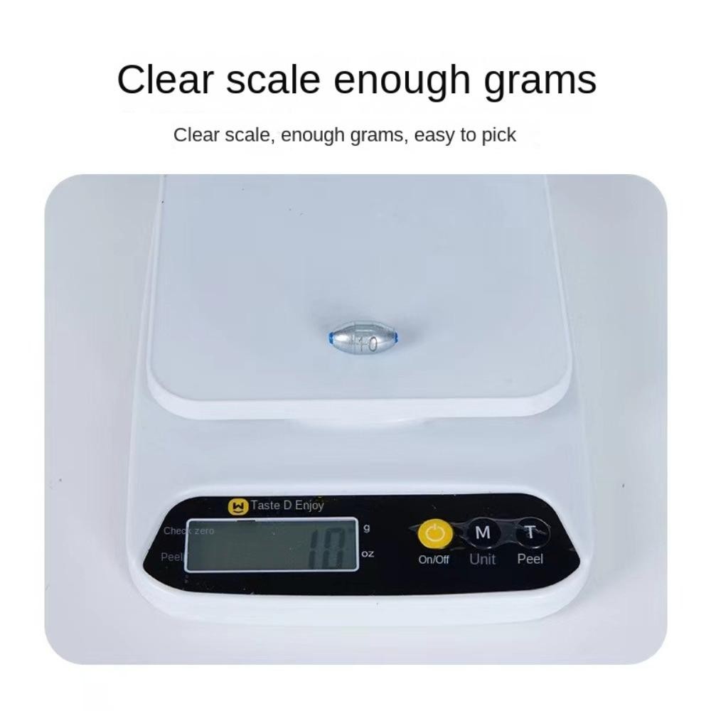 CANICE Sinkers สำหรับตกปลา 20 ชิ้น ขนาด 3-10 กรัม สแตนเลส ทนทาน เหมาะสำหรับการตกปลาทั่วไปและปลาคาร์ฟ - รูปที่ 5