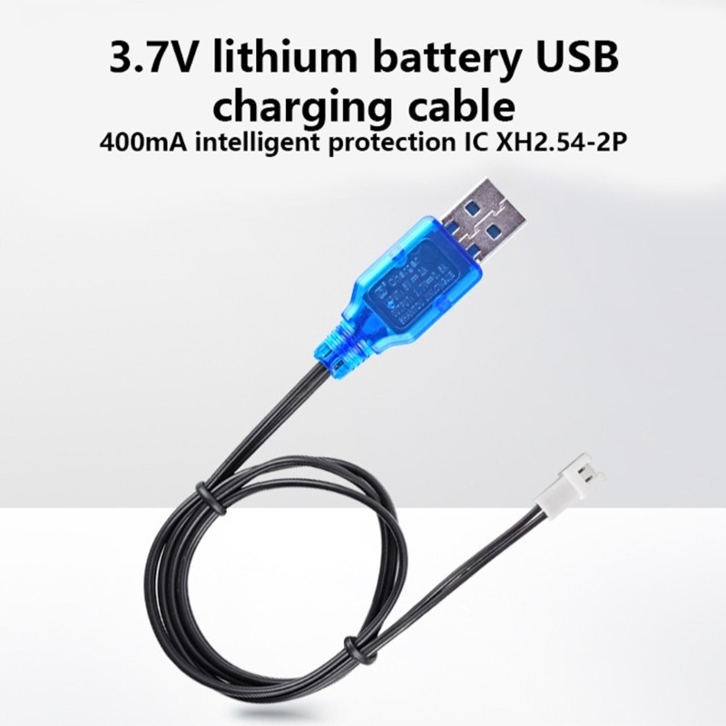 Camp XH2 54-2P 3 7V 400mA สายชาร์จ USB แบตเตอรี่ลิเธียมสําหรับรีโมทคอนโทรลเครื่องบินรุ่น UAV