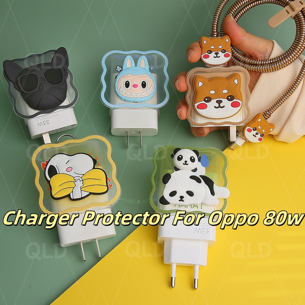 Multicolored Charger Protector สําหรับ Oppo 80W รุ่น VCB8JAUH สําหรับ Oppo reno 8 5g สําหรับ Realme 