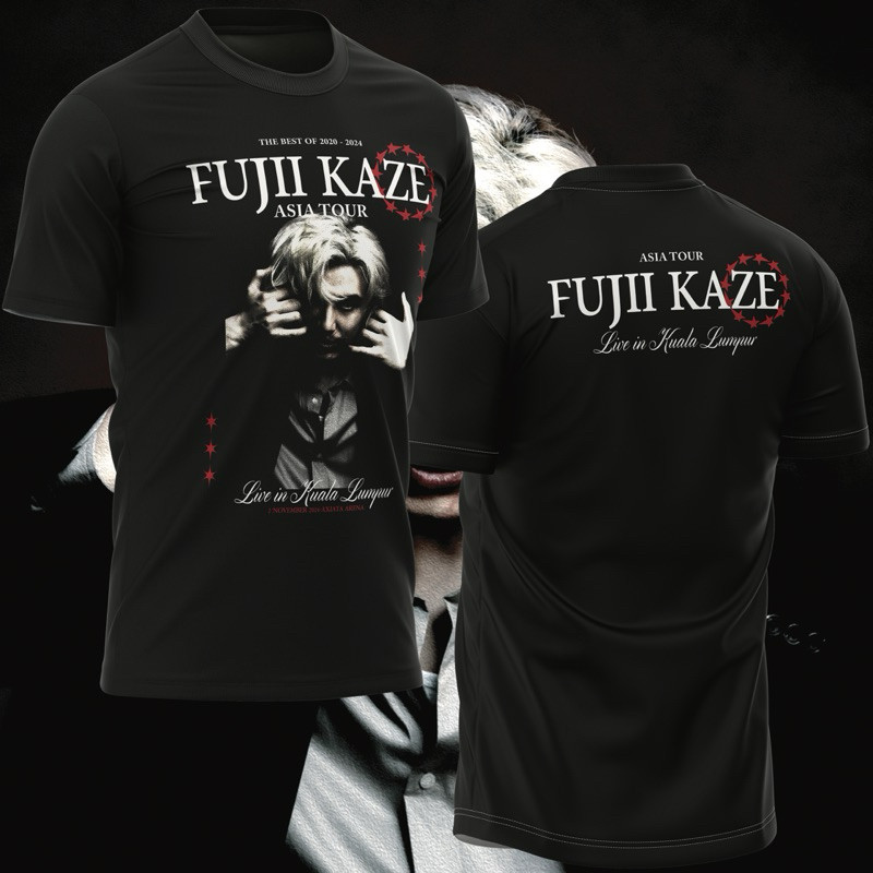 Fujii KAZE ASIA TOUR 2024 (PREMIUM TEE 200gsm)tee.