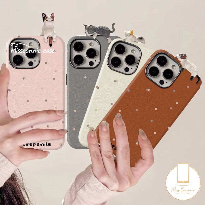 สําหรับoppo A60 A3X A38 A18 A3 A57 A15 A53 A35 A9 A7 A17 A15s A16 A55 A58 A5s A33 A54 A74 A76 A12 A77 A3 A17 A31 A5s A7K A5s A7K A7K A71 A7K A5s Reno ตุ๊กตา เคสจุดแมว