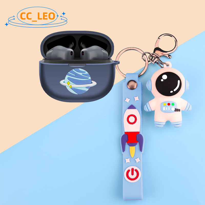Case for EDIFIER T10 Cartoon Bear Keychain EDFIFIER X1 Lite Silicone Soft Case Cute Pendant Shockpro