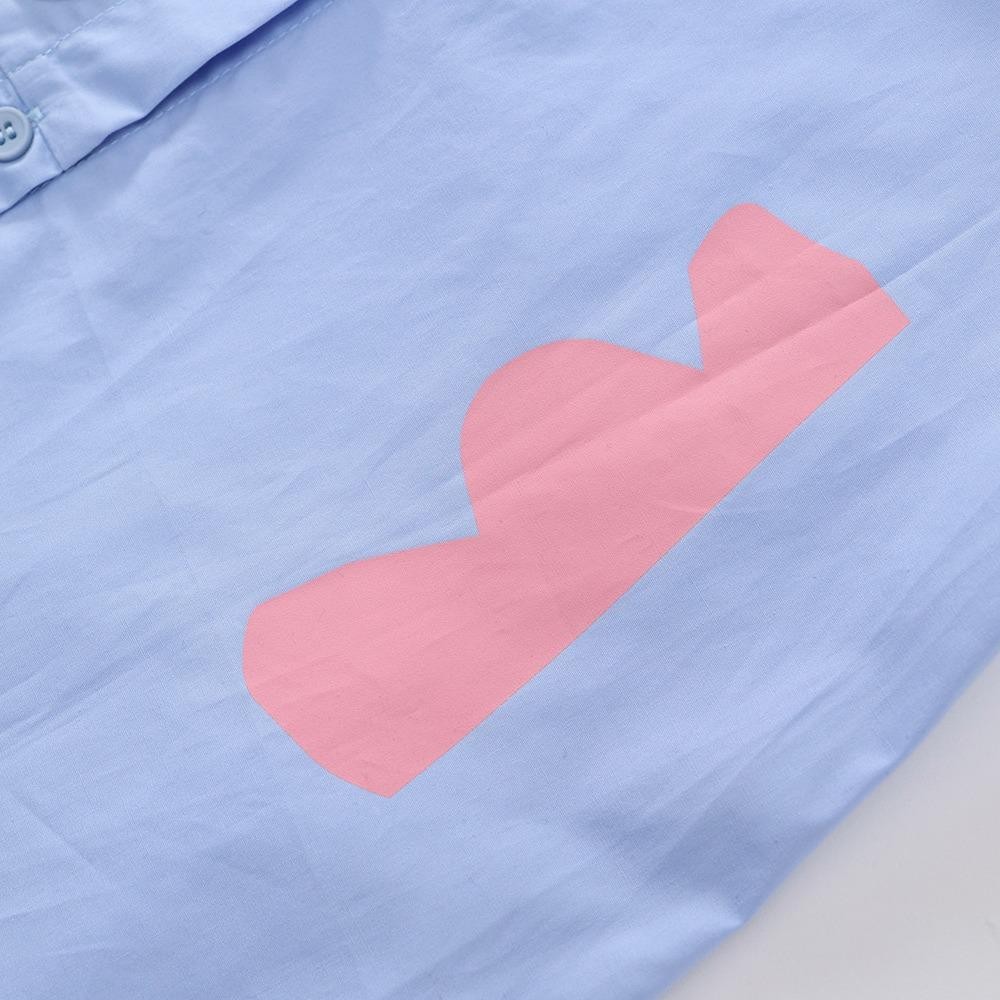 Hania kids ชุดเดรสแขนสั้นลายกระต่ายสำหรับเด็กผู้หญิง 2025 ฤดูร้อนใหม่ เวอร์ชั่นเกาหลี-K4125068 - รูปที่ 4