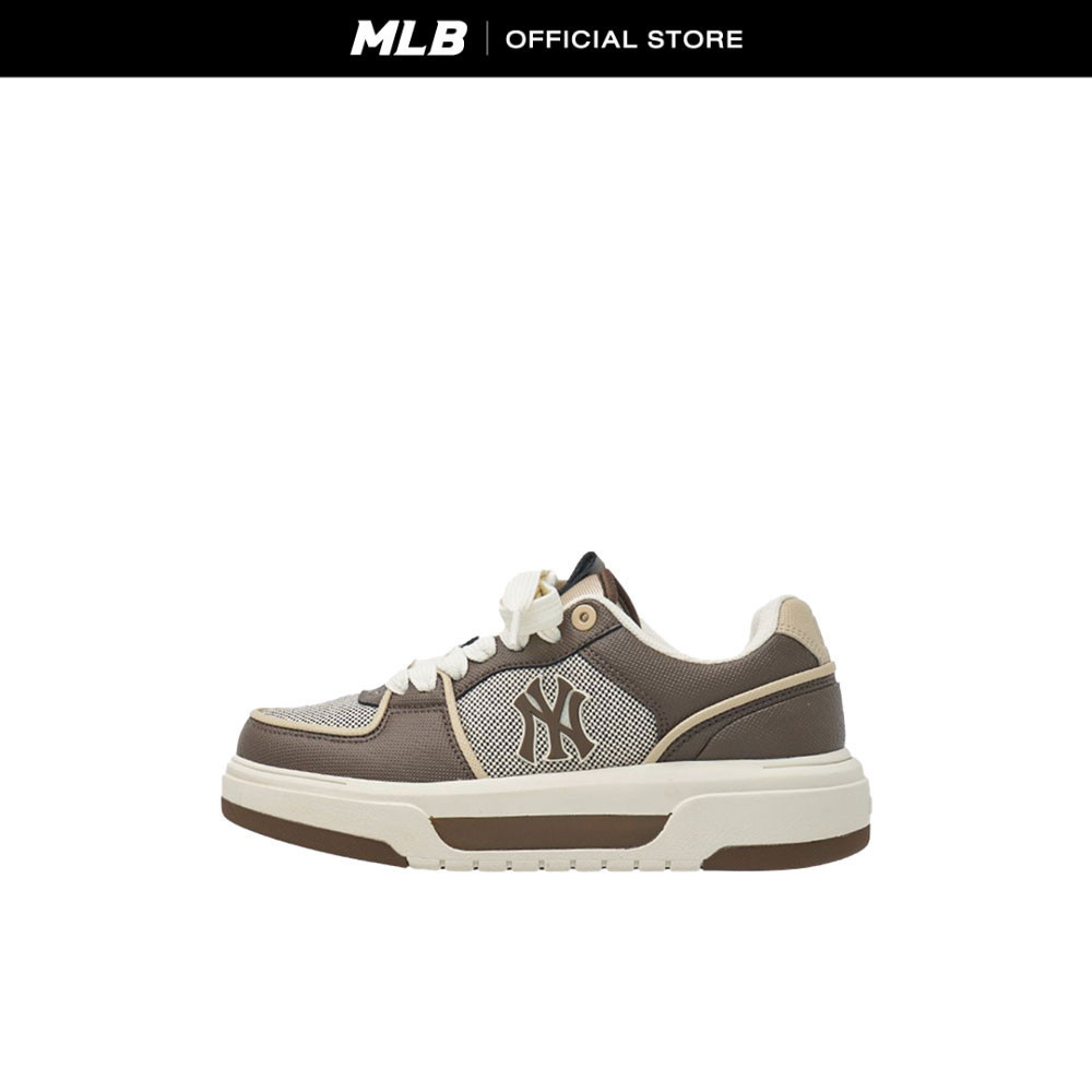 MLB รองเท้าผ้าใบ ยูนิเซ็กส์ Chunky Liner Sl Canvas รุ่น 3ASXLSL4N 50BRS สีน้ำตาล