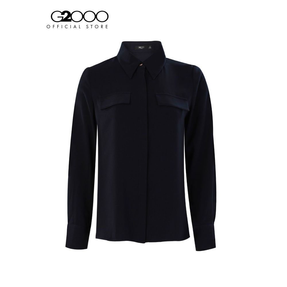 G2000 เสื้อเบลาส์สำหรับผู้หญิง Regular Fit รุ่น 3624130179 NAVY