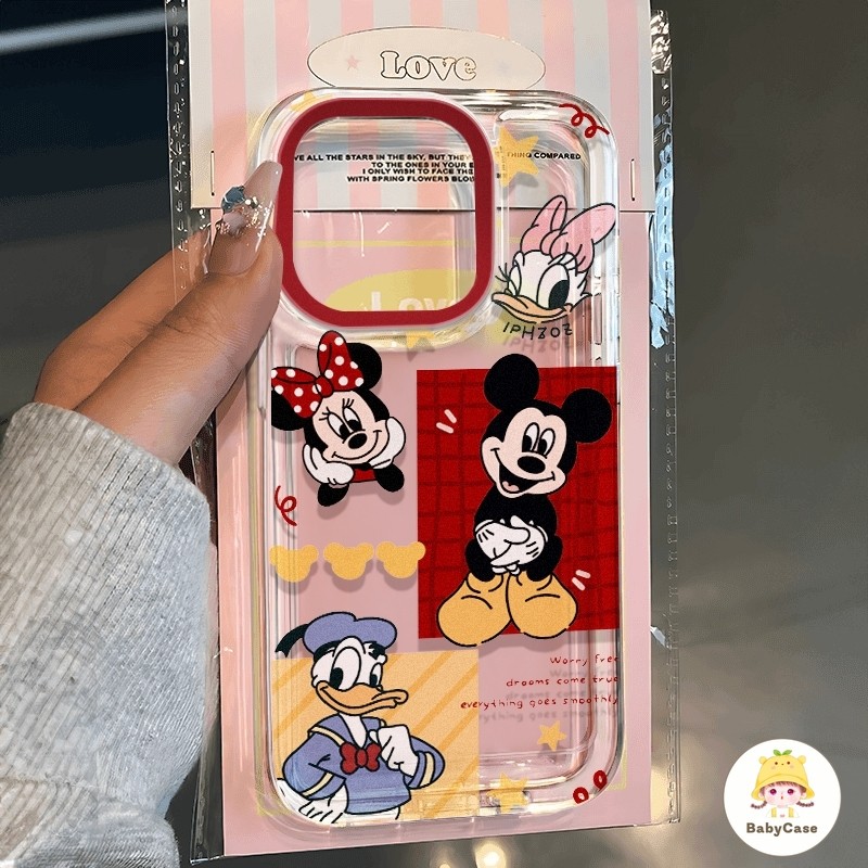 เคส Realme C53 C35 C51 C67 C55 C25 C11 11 5 5i C3 C15 C30 C31 C21 C21Y C25Y C25S C20A ปกมิกกี้เมาส์ตลกน่ารัก