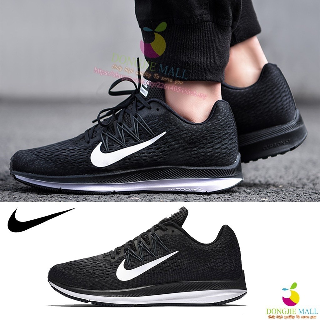 ของแท้ NIKE ZOOM WINFLO 5ผู้ชายและผู้หญิงรองเท้าวิ่ง ezfe