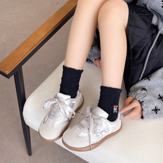 ฤดูใบไม้ผลิฤดูใบไม้ร่วงสาวรองเท้าผ้าใบหวานปักเจ้าหญิงแฟชั่นเ…