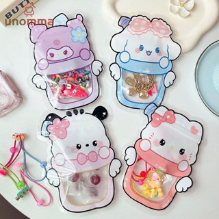 🎈ถุงซีลการ์ตูน ถุงพลาสติกปิดผนึก ถุงเก็บรูปทรงพิเศษน่ารัก un…