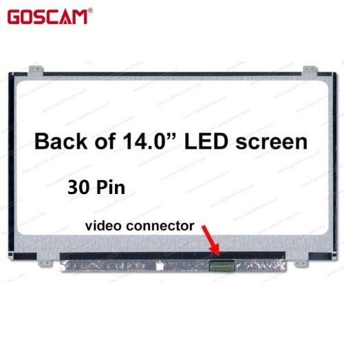 ✿FHD HD 14.0 30 PIN Slim LED หน้าจอ LCD สำหรับ Asus แล็ปท็อป x453 k451l A456U HB140WX1-300 N140BGE-E