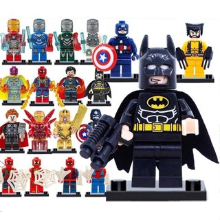 League of Legends ตุ๊กตาแอ็คชั่นบล็อกตัวต่อเด็กของเล่นการเรี…