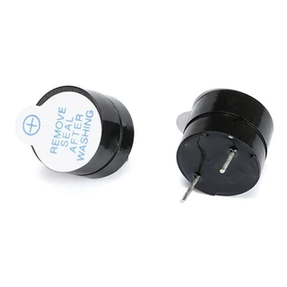 (1ชิ้น) BZ-1295 บัซเซอร์ 3-5VDC เสียงติ๊ดยาว ลำโพง Active Buzzer Plastic Long Sound 12*9.5MM เสียงยาว ลำโพงสัญญาณ