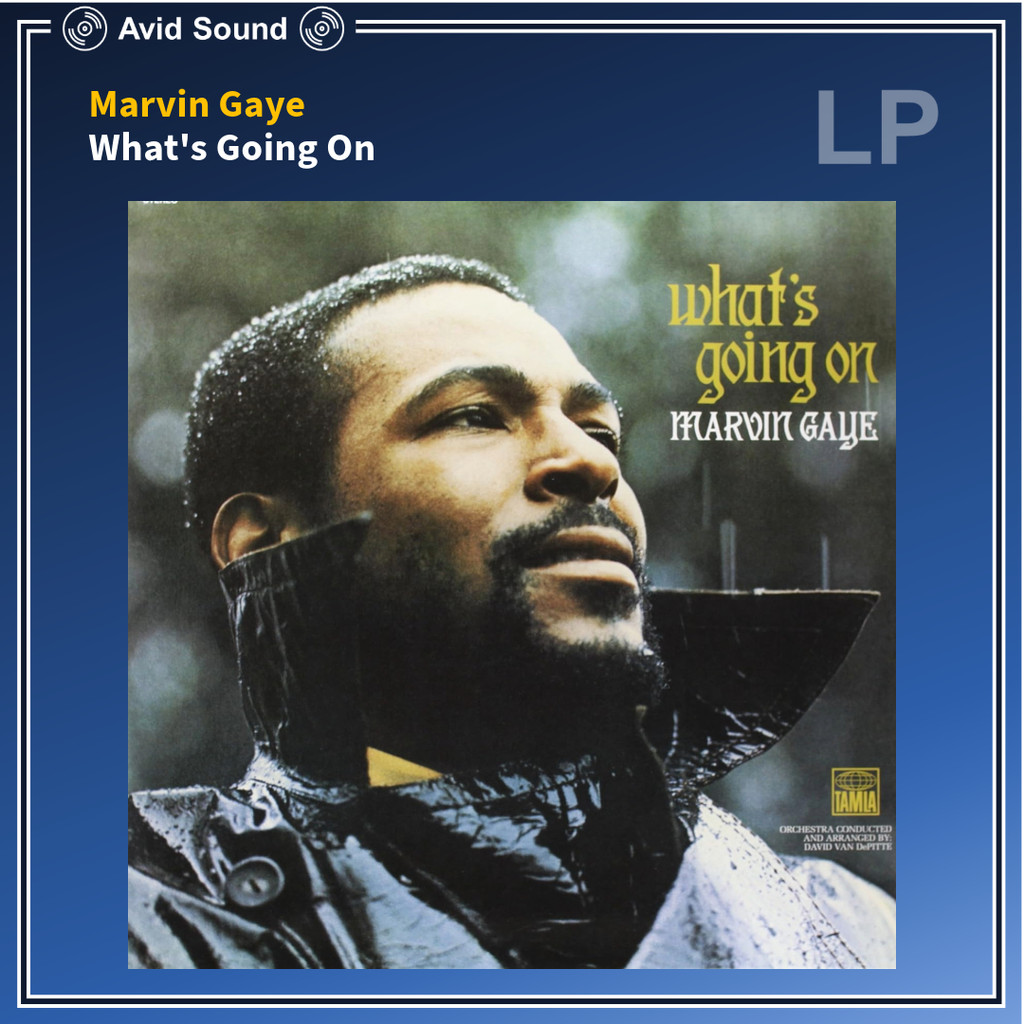 แผ่นเสียง Marvin Gaye What's Going On ใหม่ ซีล Marvin Gaye Vinyl LP