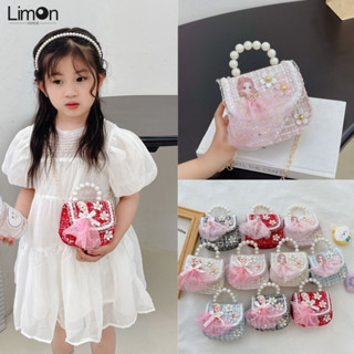 กระเป๋าเด็กกระเป๋าสะพายข้างน่ารักทำด้วยผ้าขนสัตว์กระเป๋าเด็ก…