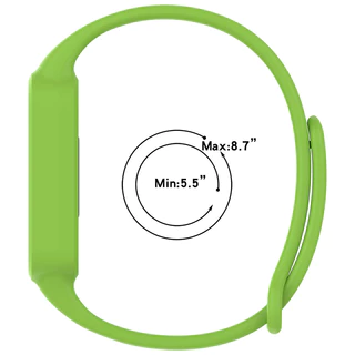สายรัดข้อมือซิลิโคนแบบถอดเปลี่ยนได้สําหรับ Redmi Band 3 Xiaomi Smart Band 9 Active