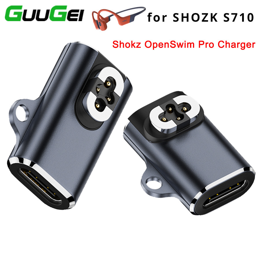 Guugei Shokz S710 อะแดปเตอร์ชาร์จหูฟัง Shokz OpenSwim Pro Charger Type C ชาร์จ