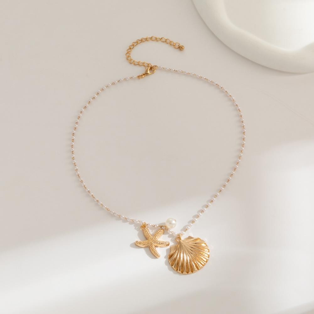 BikiniSexy 🌞🌞 สร้อยคอเปลือกหอย สร้อยคอลูกปัด ปลาดาว ราคาถูก ส่งไวจากไทย - รูปที่ 4