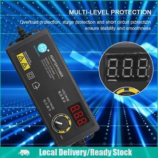 [จัดส่งในพื้นที่] อะแดปเตอร์จ่ายไฟ 3-36V ของสหราชอาณาจักรที่ปรับได้สําหรับเครื่องเล่นเกม Moto