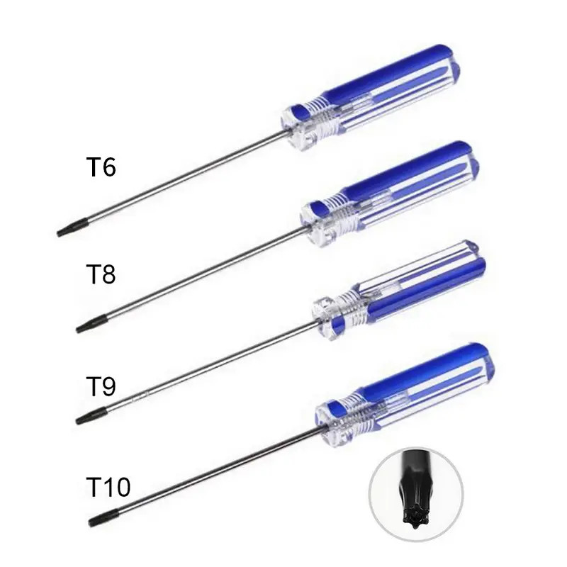 NSLikey T6 T8 Torx ไขควง Magnetism สําหรับ Xbox One 360 PS3 PS4 Controller T8 ไขควงชุดเครื่องมือ T6 