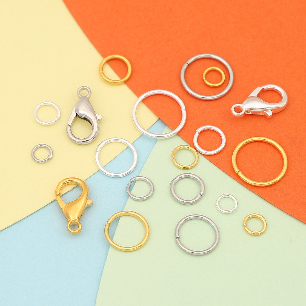 แหวนเดี่ยว+เข็มกลัด+แหวนแหวนชุดกล่องอุปกรณ์เครื่องมือแพคเกจรวมกันทําเองทําเครื่องประดับทํามือ - รูปที่ 5