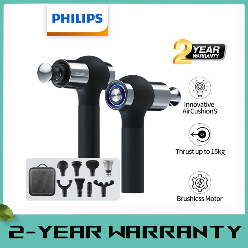 Philips PPM5201G Professional Massage Gun Deep Muscle High Vibration Recovery Muscle Relaxation Fitn