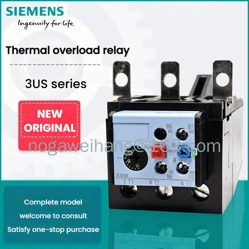 SIEMENS รีเลย์โอเวอร์โหลดความร้อน 3US5840-2E/2T/2V/8W 3US6140-3H/3J/3K (ใหม่และต้นฉบับ)