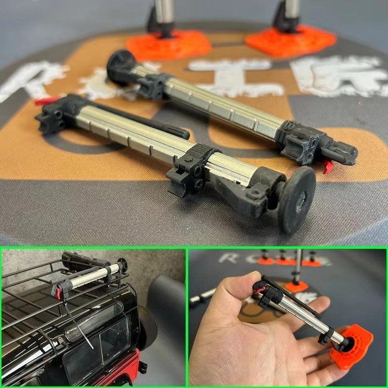 1 ชิ้นจําลองแจ็คตกแต่งสําหรับ 1/10 RC Crawler รถ Traxxas TRX4 Wrangler Jimney อุปกรณ์เสริม