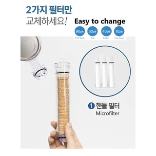 (รับประกันสินค้า) ฝักบัวสปาน้ำเกาหลีแท้ เพื่อสุขภาพ รุ่น Krafter Onsenrain Signature Certified Quality 2.0 Purewater