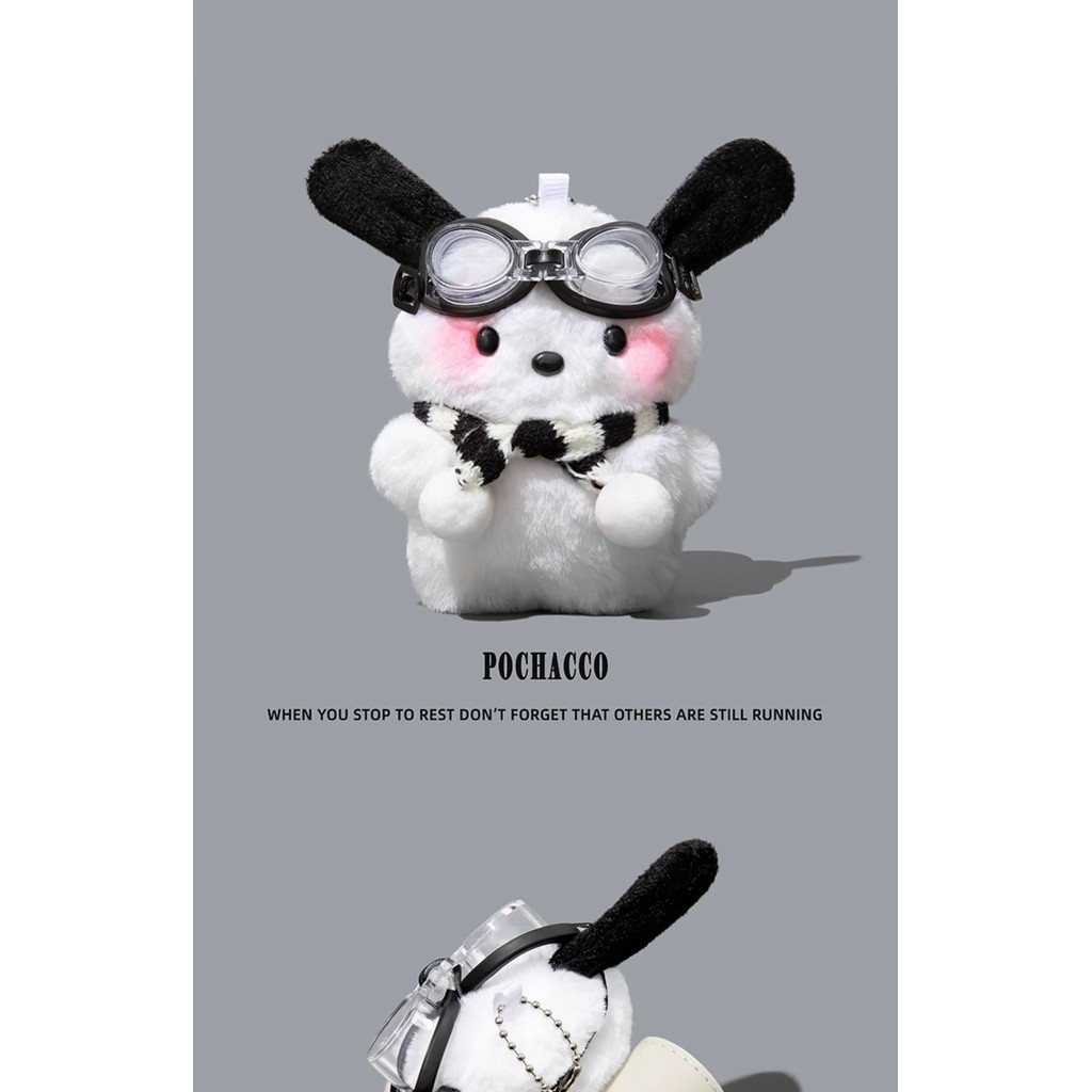 [G-Plus Studio] เคสหูฟังตุ๊กตา Pacha Dog เหมาะสําหรับเคสป้องกัน airpods4 - รูปที่ 4