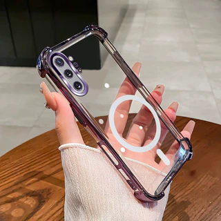 เคสสําหรับ Samsung Note 10 Pro Plus เคสโทรศัพท์ 2025 กันกระแทกแม่เหล็กใหม่ softCase SZ15