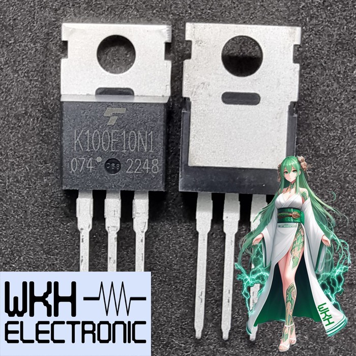 เครื่องมือชิ้นส่วน ORI TK100E10N1 100V 100A N-Ch MOSFET TK 100E10 N1 TO220 K100E10N1