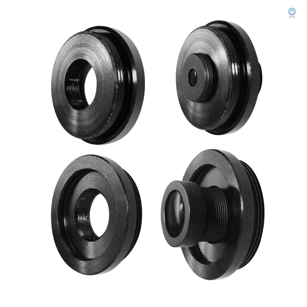 2 ชิ้น/ล็อตโลหะ M12/C M12/CS เลนส์ Mount Adaptor สังกะสีอัลลอยด์ M12 ถึง CS หรือ C Mount อะแดปเตอร์แ