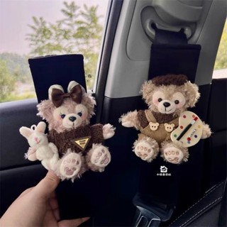 [ใหม่] คู่เดิมสไตล์ดัฟฟี่เชอร์ลี่ย์โรสรถตกแต่งรถที่นั่งเข็มข…