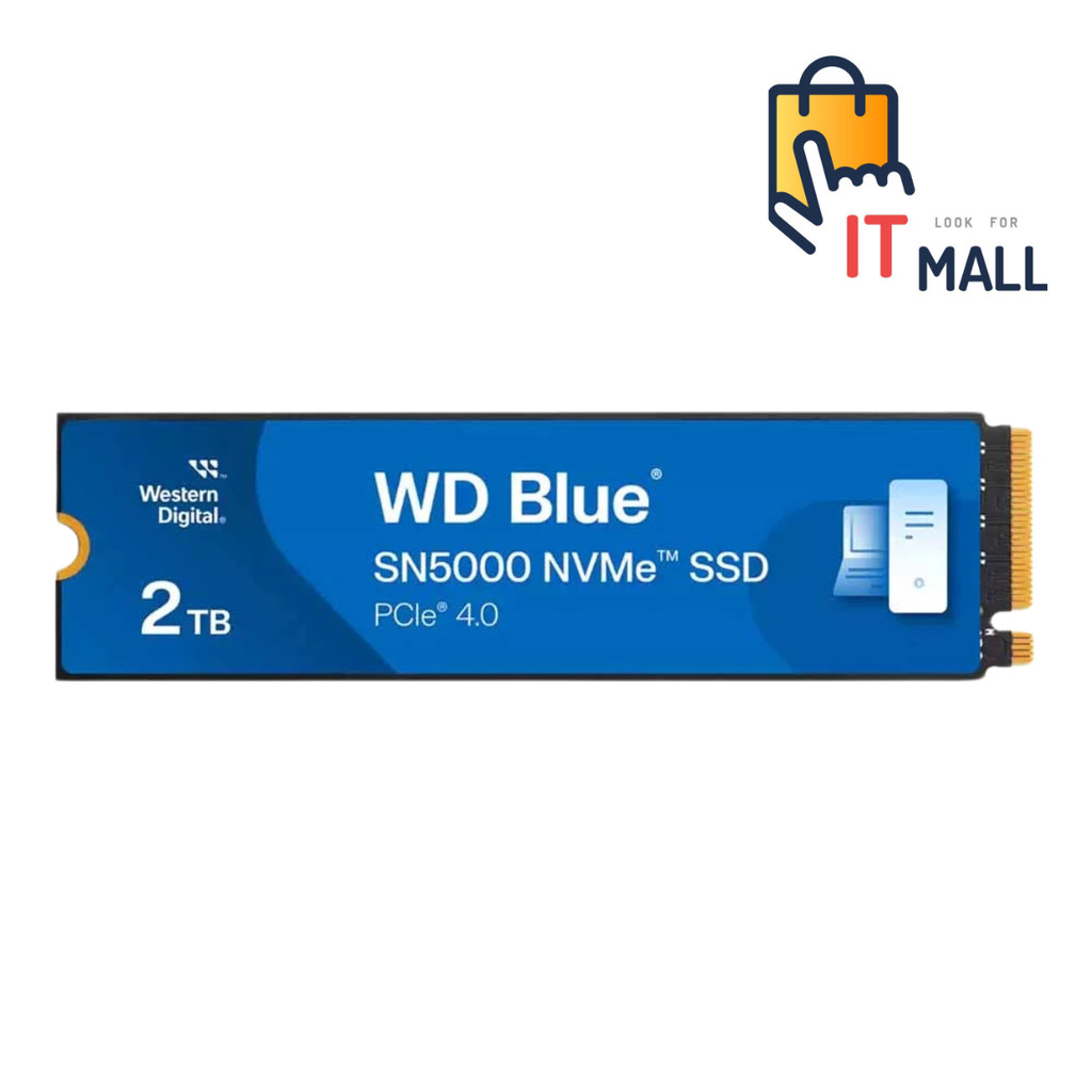 WD SSD M.2 NVMe WD BLUE SN5000 2TB GEN 4.0 (WDS200T4B0E-NVME)