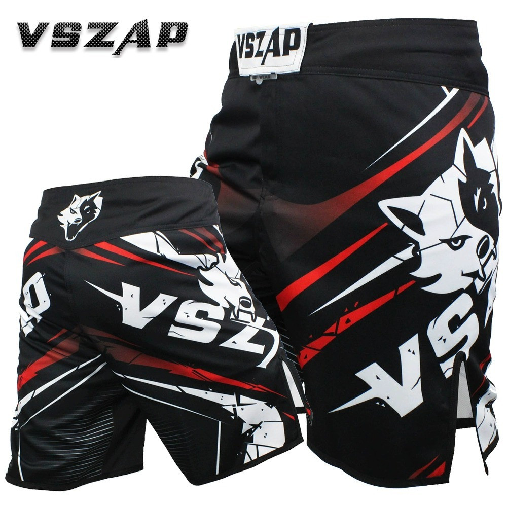 Vszap Black Blast Wolf ศิลปะการต่อสู้มวยกีฬา Jiu-Jitsu Quick-Drying Wear @