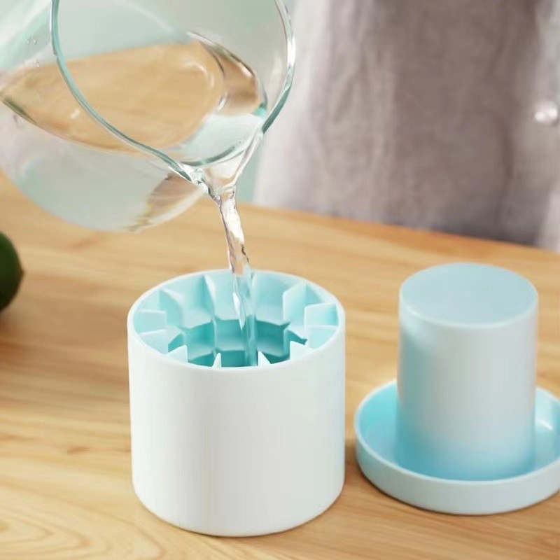 แม่พิมพ์ซิลิโคน ทรงกลม ทําน้ำแข็ง โฮมเมด DIY สําหรับตู้เย็น ถังน้ำแข็งถาดน้ำแข็งแม่พิมพ์ครัวเรือนกระบอกซิลิโคนก้อนน้ำ