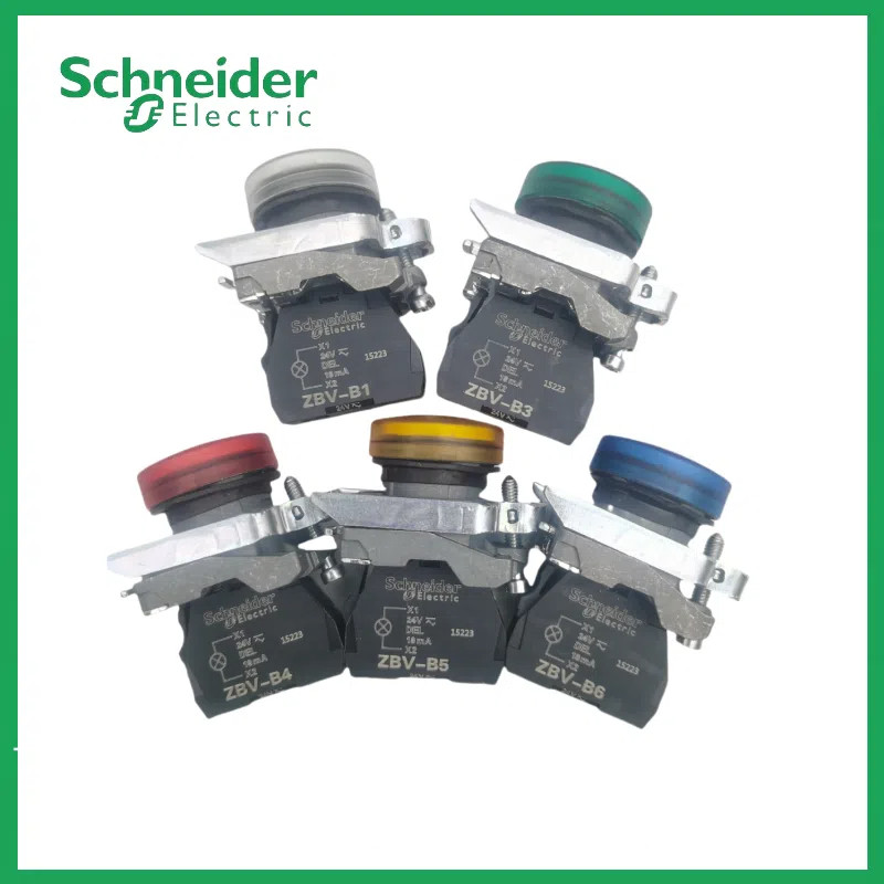 ในแบรนด์ Schneider สต็อก Real Shot Photo XB4 ตัวบ่งชี้ XB4BVM1 XB4BVM3 XB4BVM4 XB4BVM5 XB4BVM6 ta10