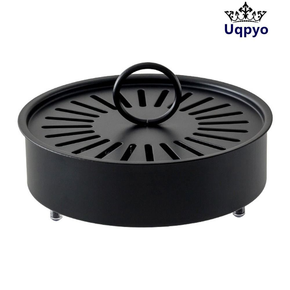 Uqpo ที่ใส่ม้วนยุง,พร้อมถาดแฟชั่นยากันยุง,เครื่องประดับป้องกันยุงที่มีประโยชน์ยุงชั้นวางธูปบ้านในร่มตกแต่งห้องนอน