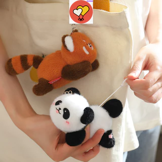 ❤ฮักก้า❤ยักษ์แพนด้าสีแดงตุ๊กตาโต๊ะของเล่นตุ๊กตาน่ารักแพนด้าของเล่นเด็กวันเกิดสิ่งที่ของขวัญคู่ของแลกเปลี่ยนของขวัญจบการศึกษาของขวัญ