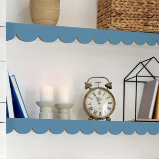 SOLARNOVA กรอบรูปไม้รูปพัดลม 6 ชิ้น, กรอบงานฝีมือ DIY วินเทจที่ยังไม่เสร็จ, Creative Handmade Farmhouse Sector ออกแบบกรอบตู้ตกแต่งบ้าน