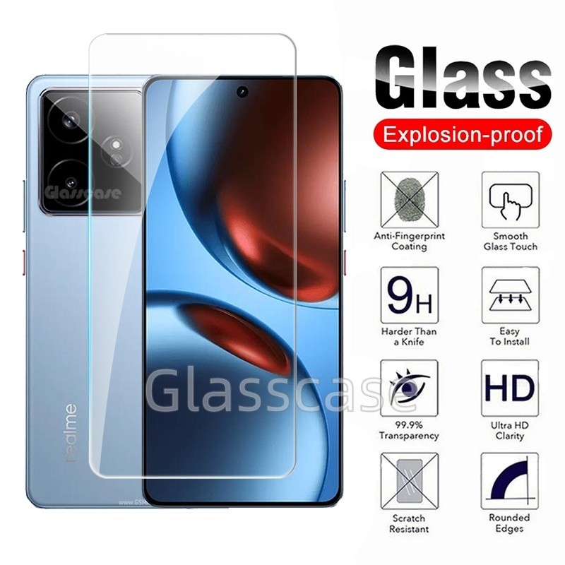 2 ชิ้นป้องกันสําหรับ Realme Gt 7 T 7T Gt7 Gt7T RealmeGt7 RealmeGt7T 2025 9H ป้องกันหน้าจอกระจกนิรภัย