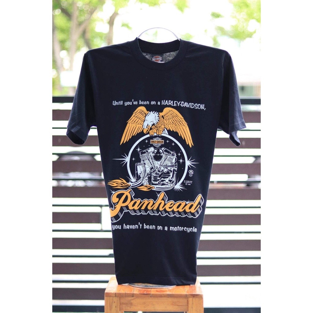 ปกติ new เสื้อยืดฮาเลย์ Harley-Davidson Reproduction ป้าย USA ผ้าCotton100 ใส่สบาย ผ้าฝ้ายแท้