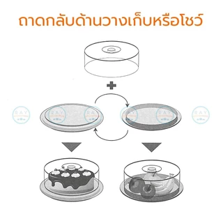 Nam Ngai Hong ถาดโชว์เค้ก 2 ,3 และ 4 ปอนด์